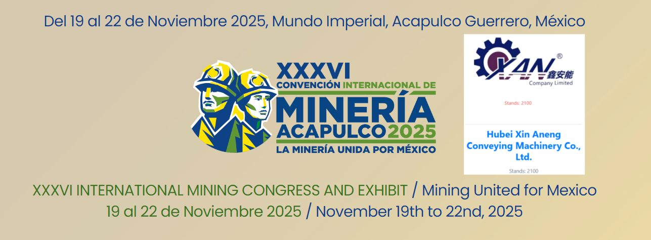 Vi inviterer dig til at besøge os i XXXVI INTERNATIONAL MINING KONGRESS OG UDSTILLING den 19. november-22. november (Acapulco, Guerrero, Mexico